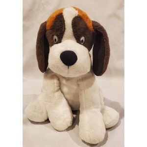 2007 Kohl's Cares Duck at the Door St Bernard Embroidered Eyes Stuffed Dog Toy